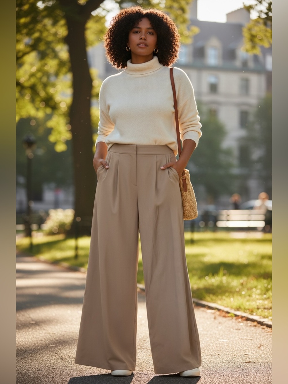 Forever 21 Wide Leg High Waist Pants | New Without Tags